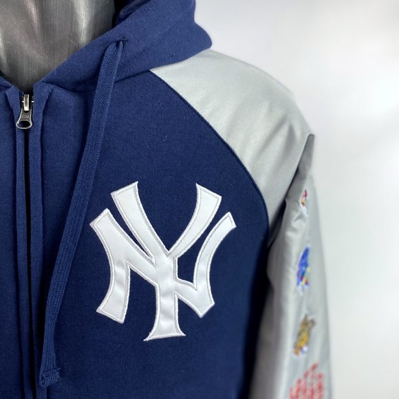 NEW YORK YANKEES 27 TIME WORLD SERIES CHAMPIONSHIP  Hooded Jacket  S M L XL 2X - Picture 5 of 9